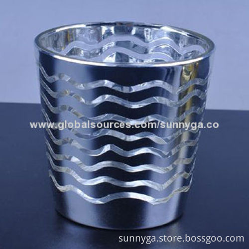 New Arrive Glass Candle Holder with 860mL Capacity